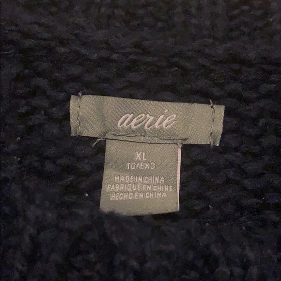 Aerie blue and pink sweater - Picture 3 of 5